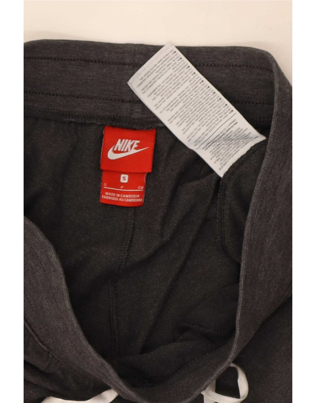 Nike ženske sportske kratke hlače UK 10, mali sivi poliester