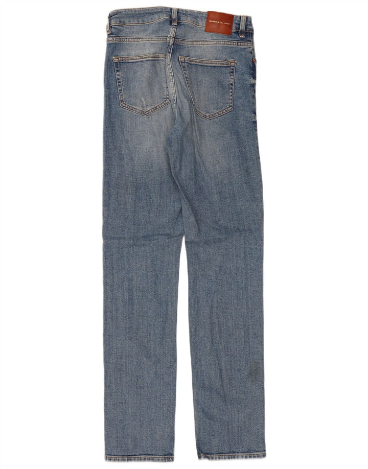 ZARA ženske ravne traperice s oštećenim izgledom EU 36 XS W26 L32 plave