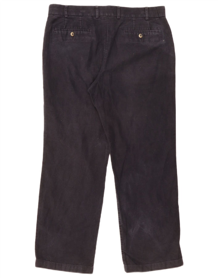 MARKS & SPENCER Muške plave Harbor chino hlače W36 L29 tamnoplave
