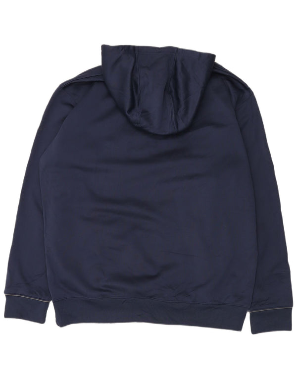 Nike muška majica s kapuljačom s kapuljačom UK 50/52 2XL tamnoplavi poliester