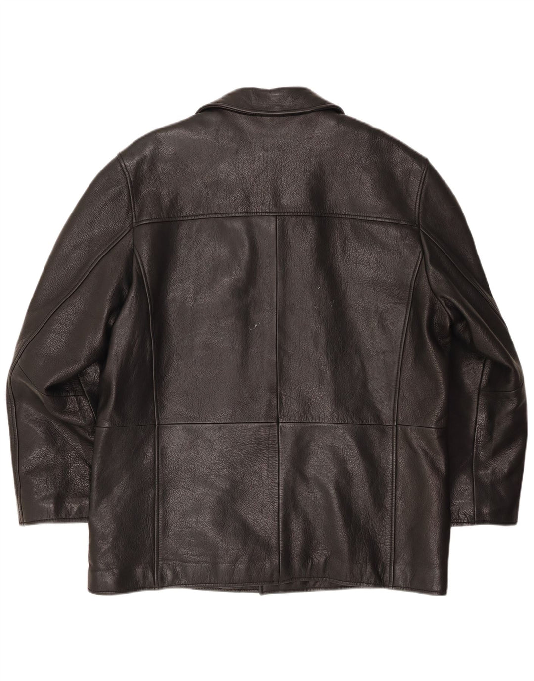 VINTAGE muška kožna jakna UK 46 3XL crna koža