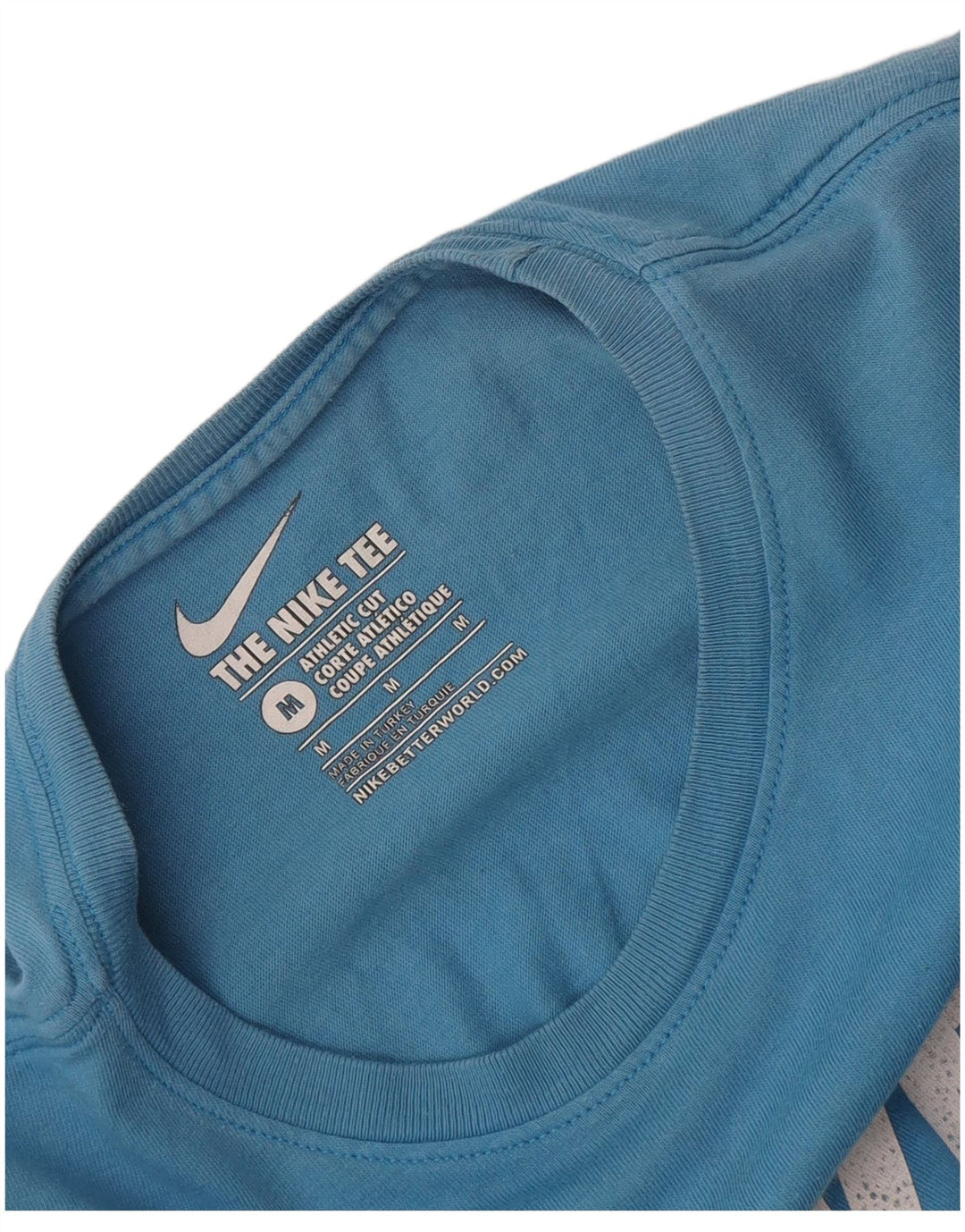 Nike muška majica atletskog kroja srednje plava