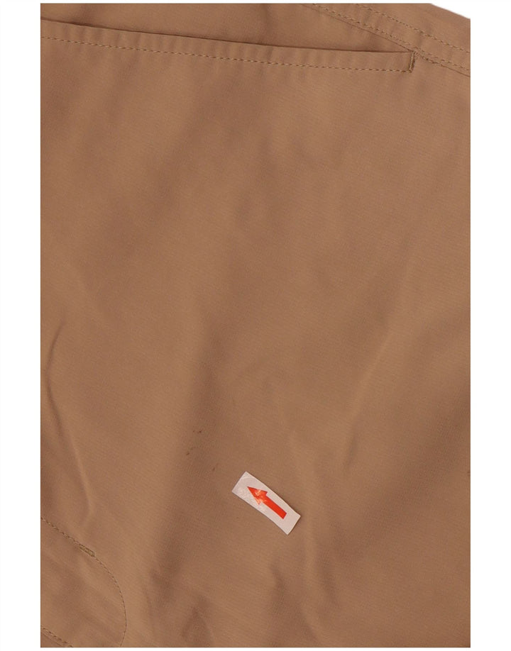 Chaps Muške kargo kratke hlače W34 veliki smeđi poliester