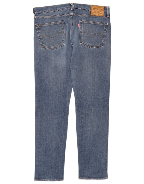Levi's muške 510 uske traperice s oštećenim izgledom W34 L32 plavi pamuk