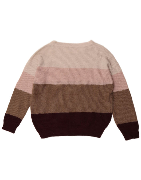 Market & Spruce Ženski džemper s okruglim izrezom UK 14 srednje višebojan