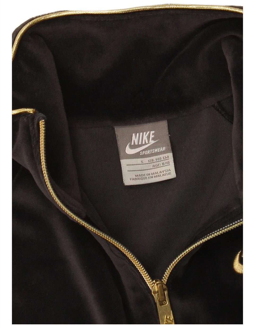 Nike Gornja jakna trenirke za djevojčice 8-9 godina mala siva