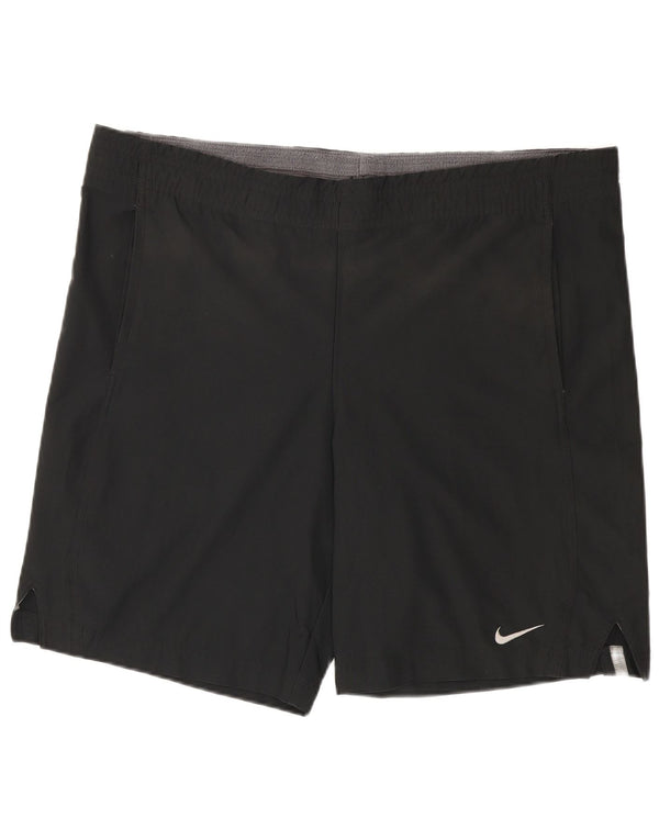 Nike muške sportske kratke hlače 2XL crni poliester