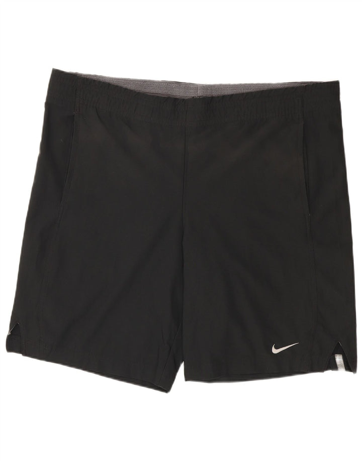 Nike muške sportske kratke hlače 2XL crni poliester