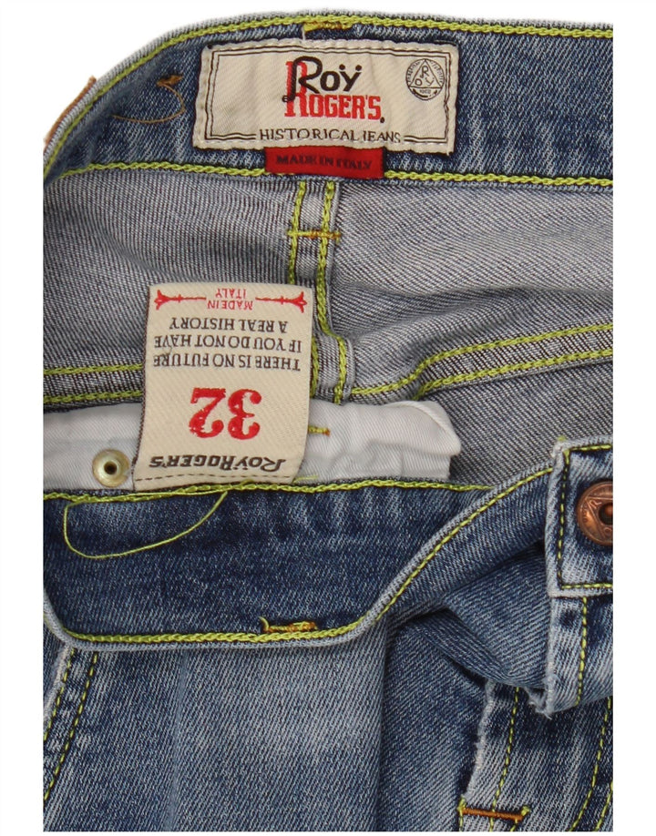Muške uske traperice Roy Rogers W32 L30 plavi pamuk