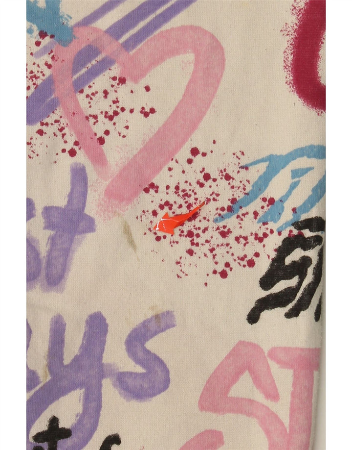 Trenirke ZARA za djevojčice, hlače za trčanje 13-14 godina, bijeli pamuk