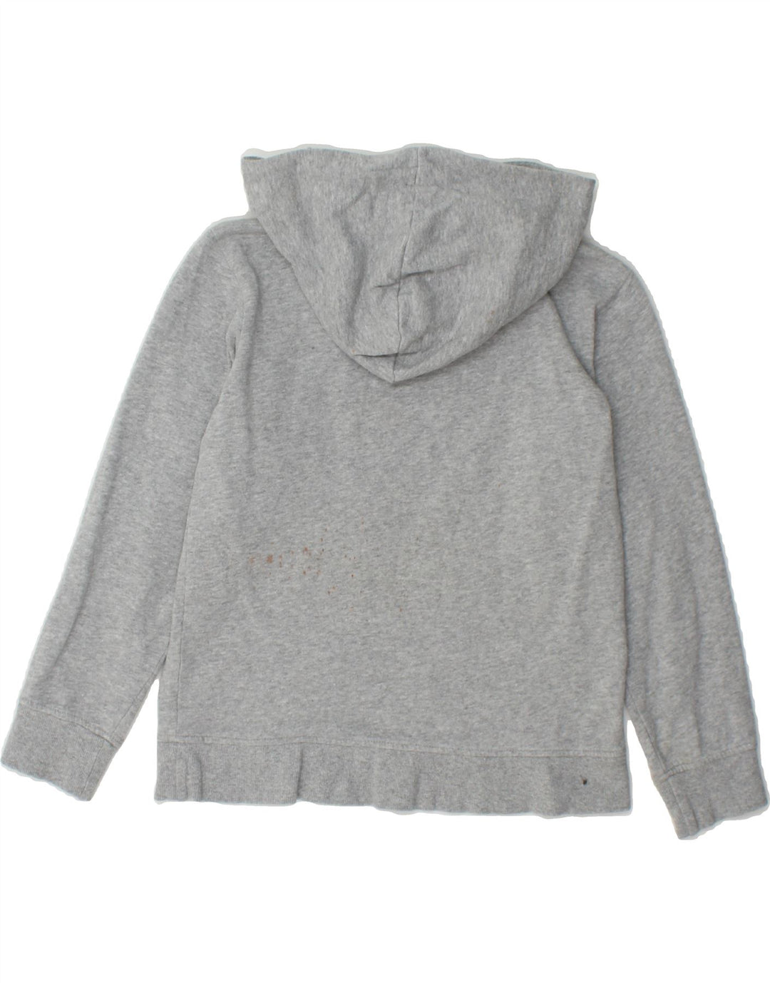 REEBOK Boys Hoodie Jumper 11-12 Years Medium Grey Cotton Vintage Reebok and Second-Hand Reebok from Messina Hembry 