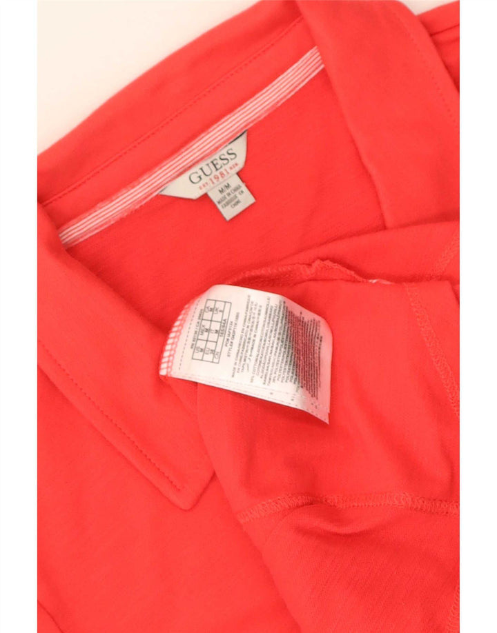 Guess ženska polo majica UK 12 Srednje crvena pamuk