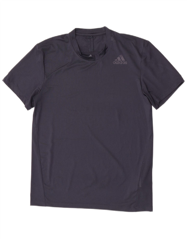 Adidas muška Aeroready majica kratkih rukava Srednji tamnoplavi poliester