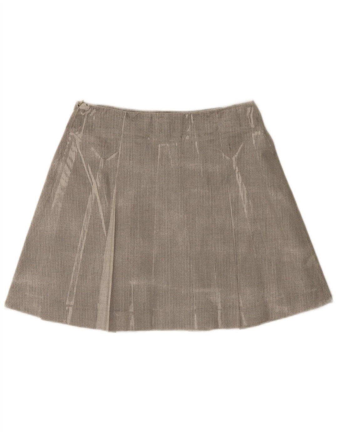 Trussardi ženska plisirana mini suknja IT 42 srednje veličine W28 siva riblja kost