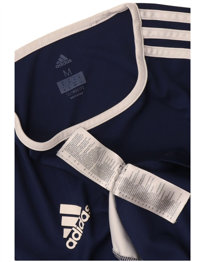 Adidas muška Climalite majica kratkih rukava Medium tamnoplavi Colourblock Poliester