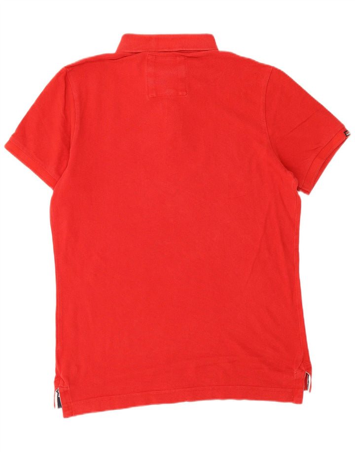 Superdry muška polo majica velika crvena pamuk
