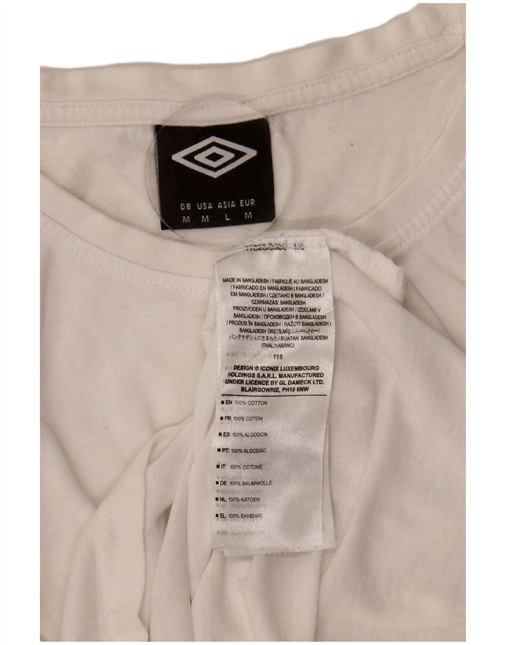Umbro muška majica kratkih rukava Srednje bijeli pamuk