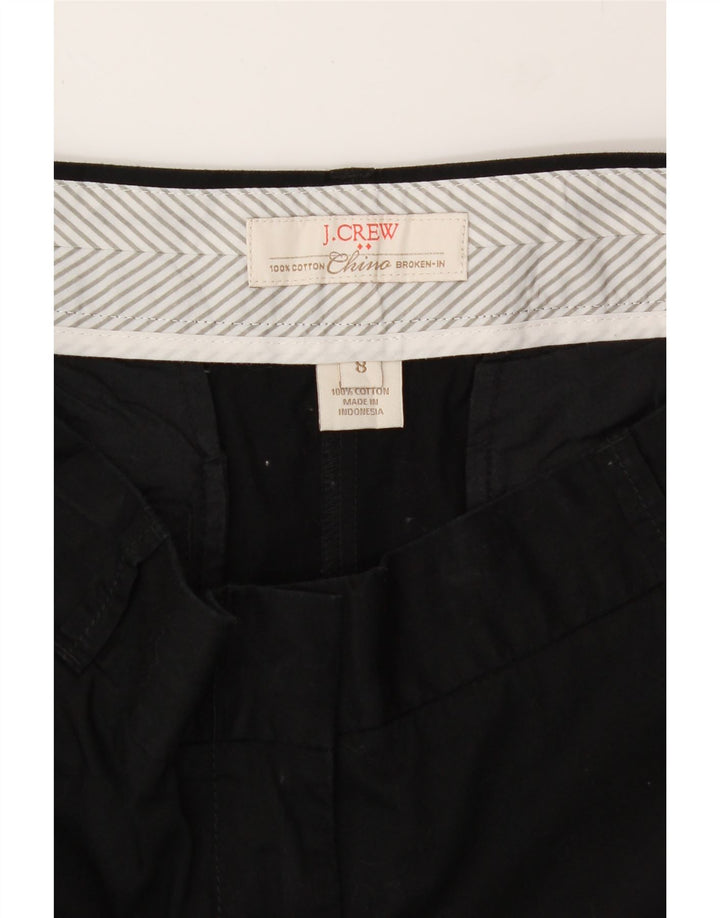 J. CREW Womens Chino Shorts US 8 Medium W32 Black Cotton Vintage J. Crew and Second-Hand J. Crew from Messina Hembry 