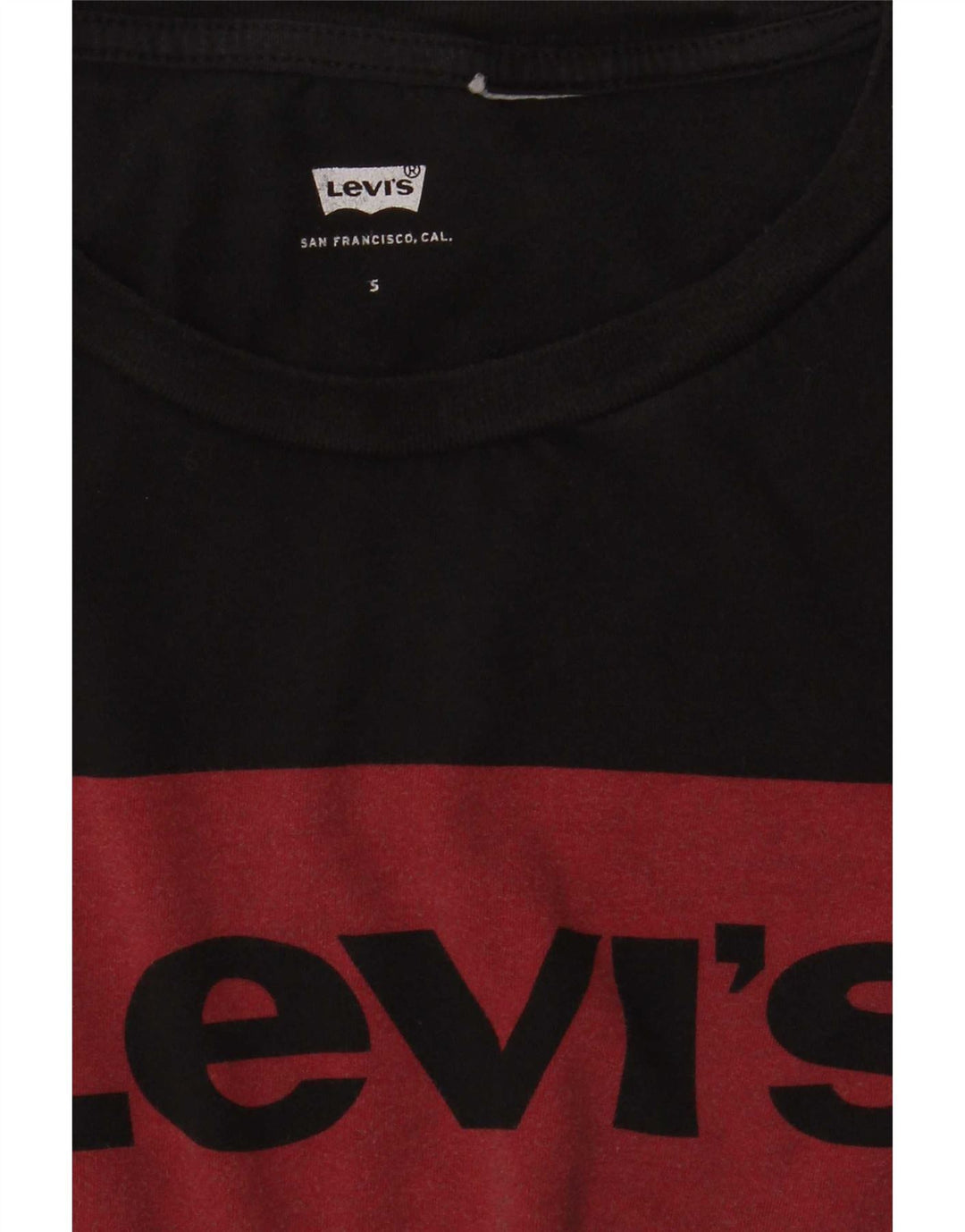 Levi's ženska majica kratkih rukava s grafičkim motivima UK 10 Small Black
