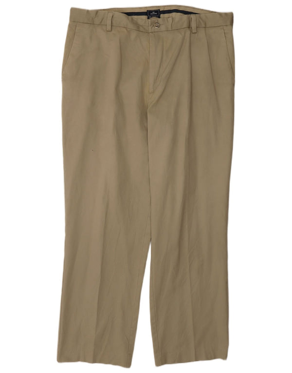 Dockers muške chino hlače ravnog kroja W40 L32, bež pamuk