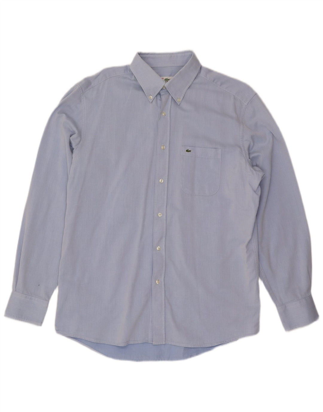 LACOSTE muška košulja standardnog kroja, veličina 43, velika, plava pamuk