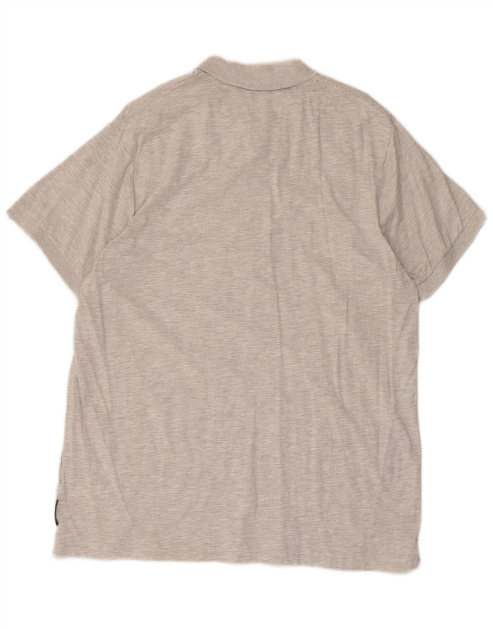 French Connection muška polo majica 2XL sivi pamuk