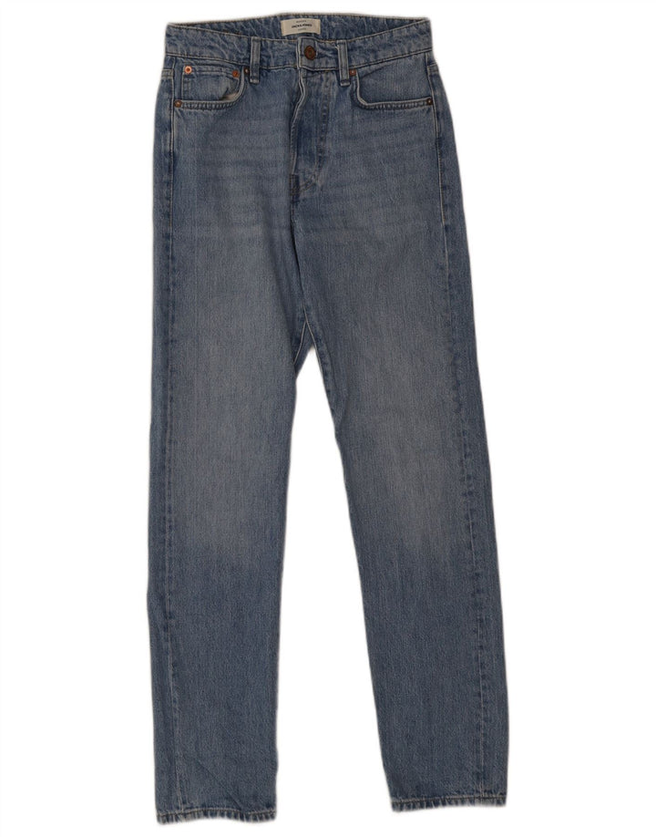 Jack & Jones Muške uske traperice W27 L32 Plavi pamuk