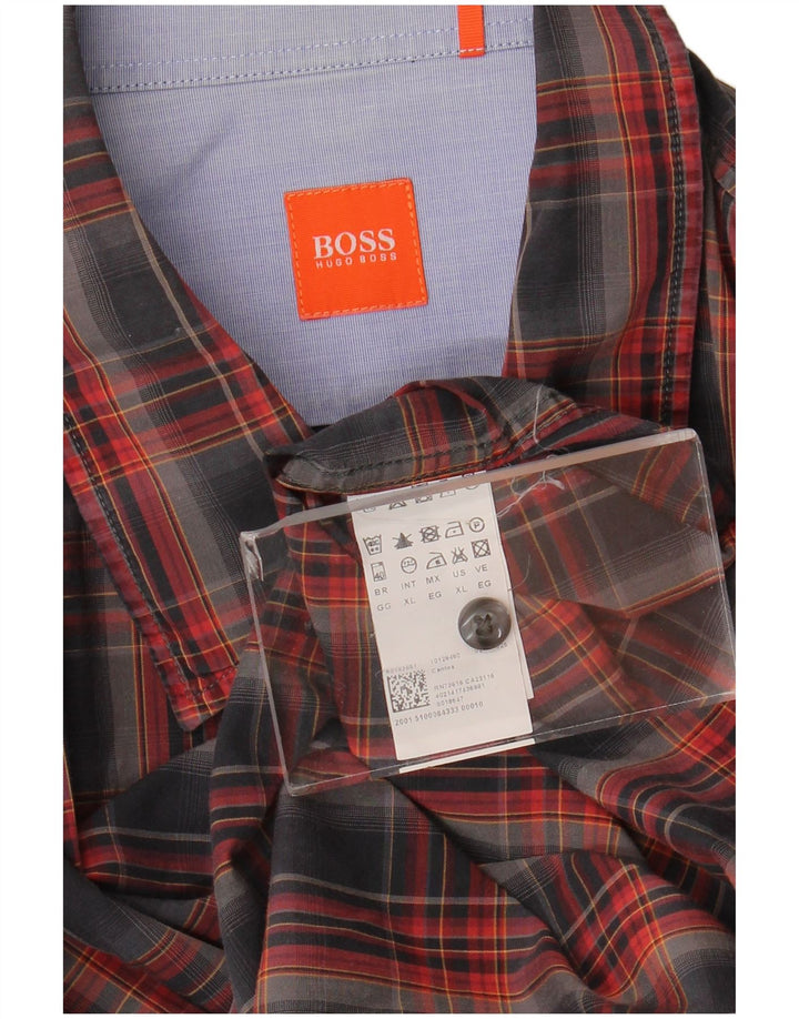 Hugo Boss muška košulja XL šareni karo
