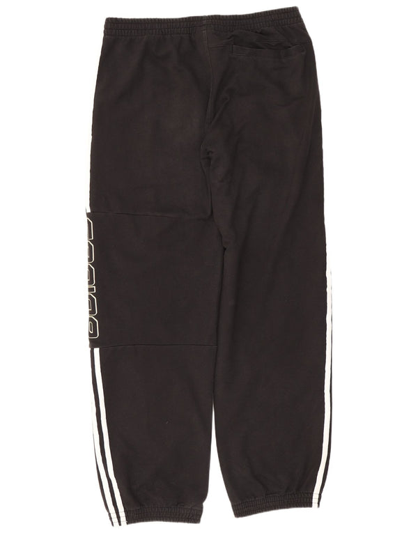 Adidas Mens Graphic Trenirka Hlače Joggers Medium Black Cotton Sports