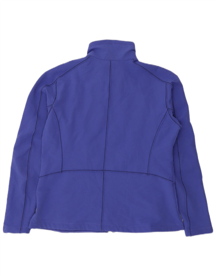 Columbia ženska gornja jakna trenirke UK 18 XL plavi poliester