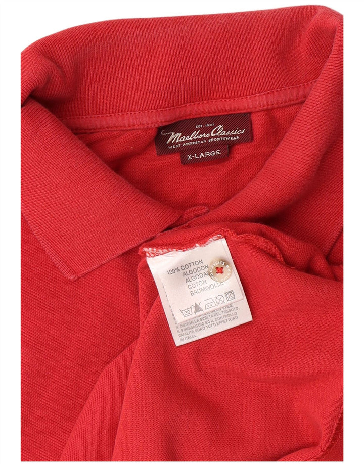 MARLBORO CLASSICS muška polo majica XL crveni pamuk