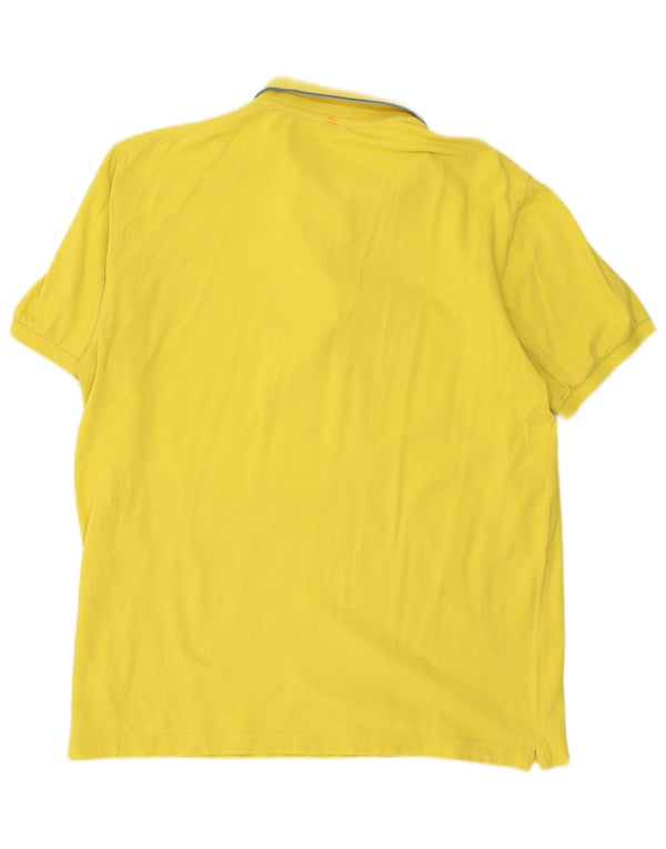 Sun68 Muška polo majica 2XL žuti pamuk