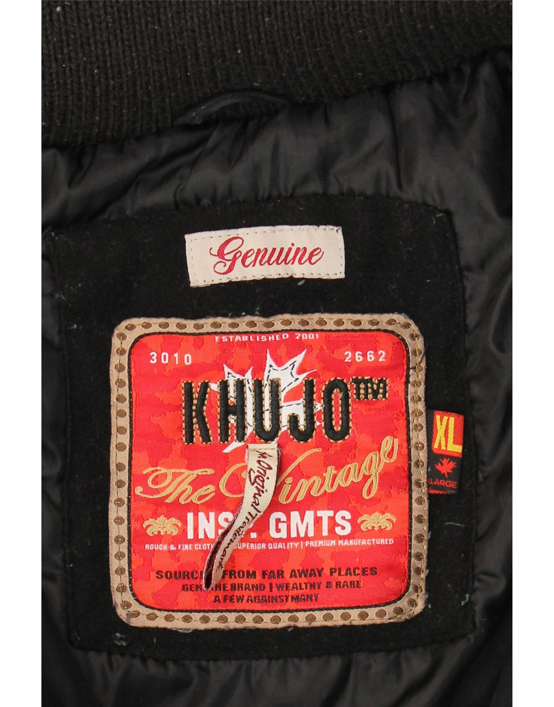 KHUJO Womens Hooded Windbreaker Jacket UK 18 XL Black Polyester Vintage KHUJO and Second-Hand KHUJO from Messina Hembry 