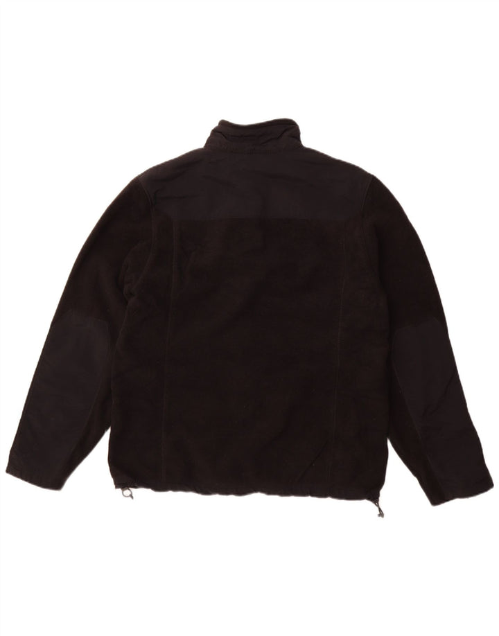 Muška jakna od flisa Eddie Bauer UK 38 srednji crni poliester