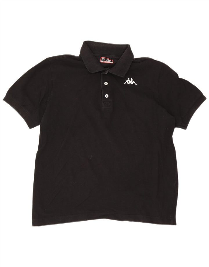 Kappa muška polo majica srednje crna