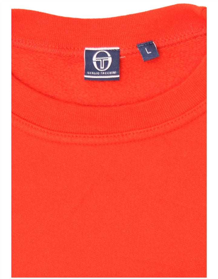 Sergio Tacchini muški džemper velike narančaste boje