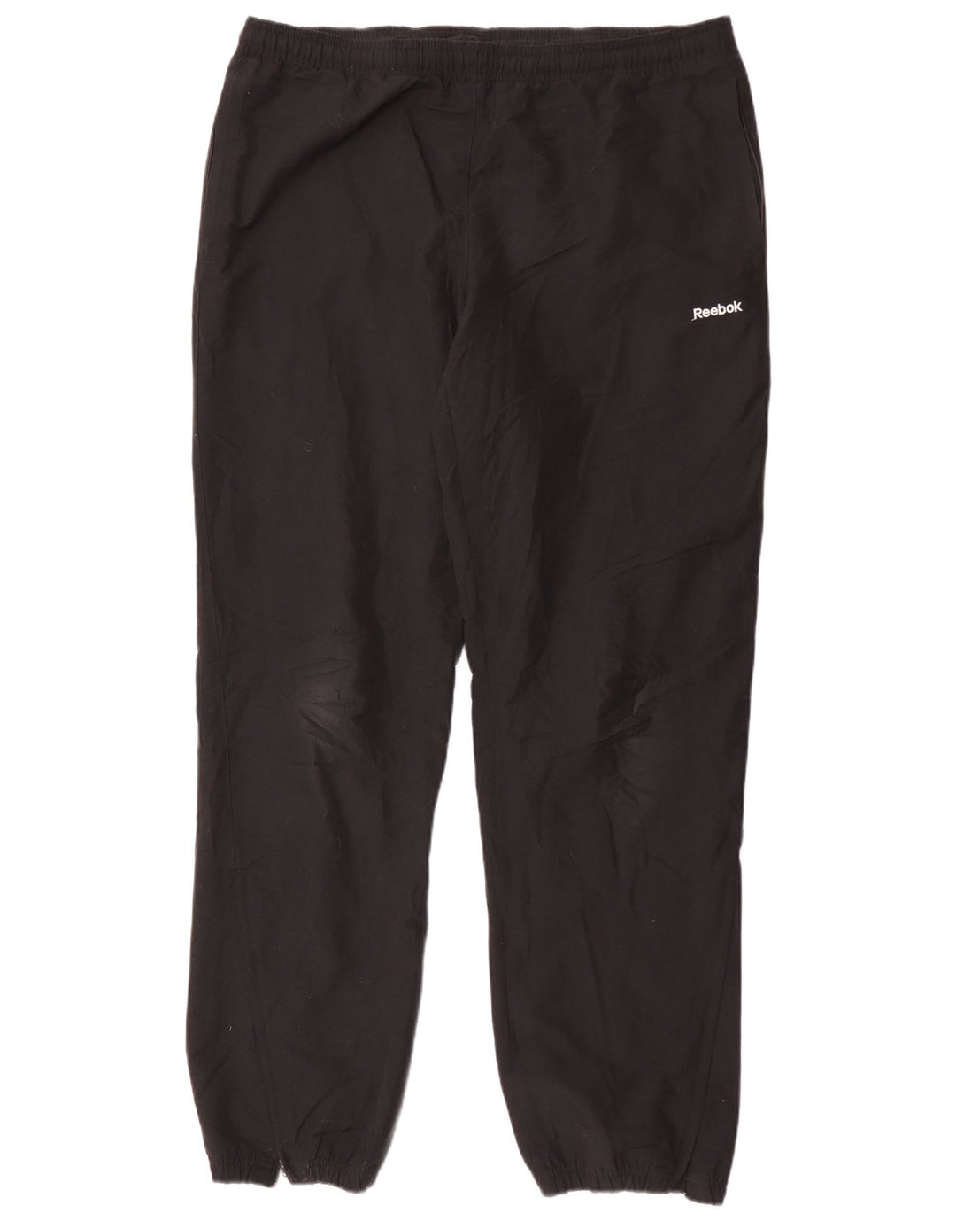 Reebok muške trenirke Hlače Joggers Srednji crni poliester