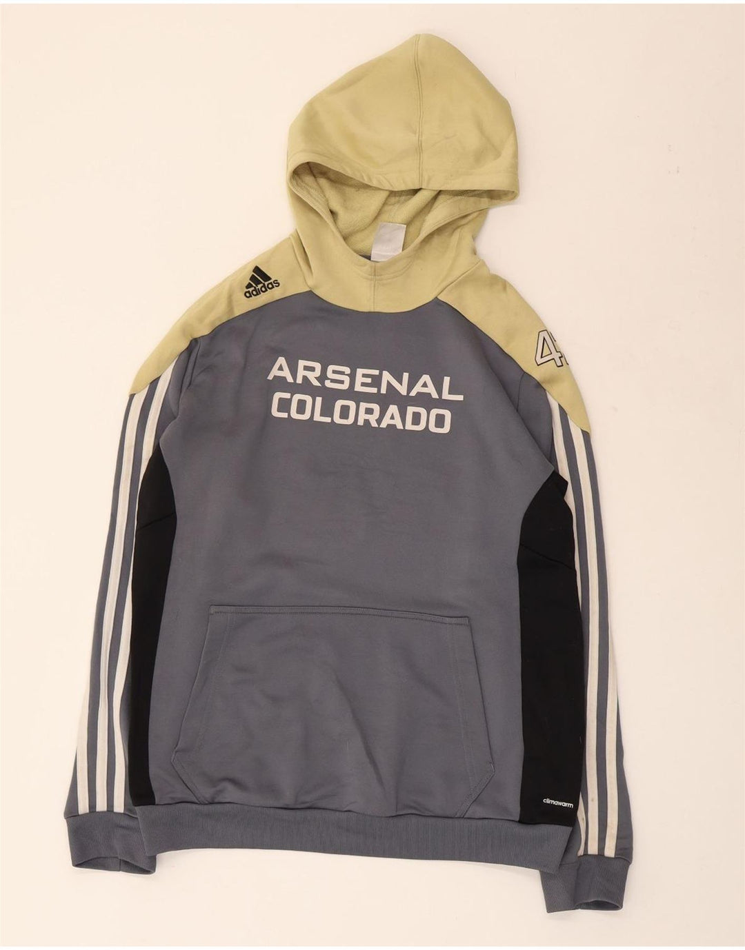 ADIDAS Ženska majica s kapuljačom Arsenal Colorado UK 16/18 Velika siva