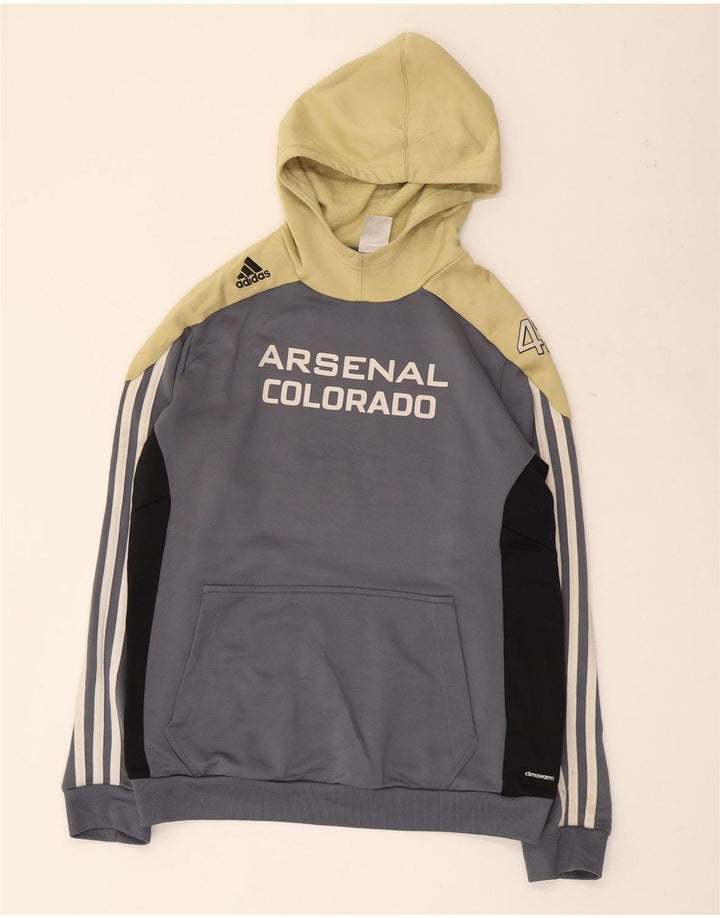 ADIDAS Ženska majica s kapuljačom Arsenal Colorado UK 16/18 Velika siva