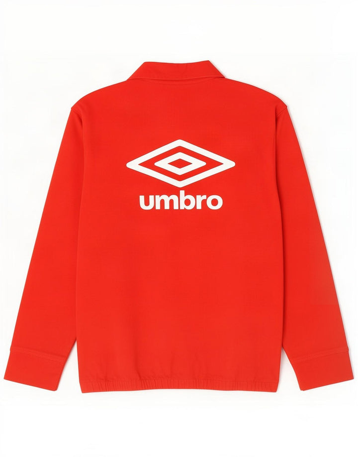 Umbro muška jakna trenirke Graphic Graphic, velika crvena pamučna