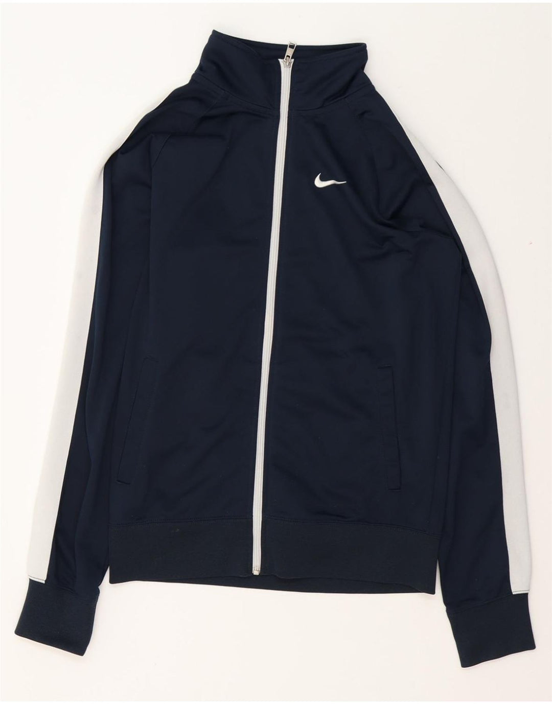 NIKE Muška gornja jakna trenirke Mala mornarsko plava poliesterska boja