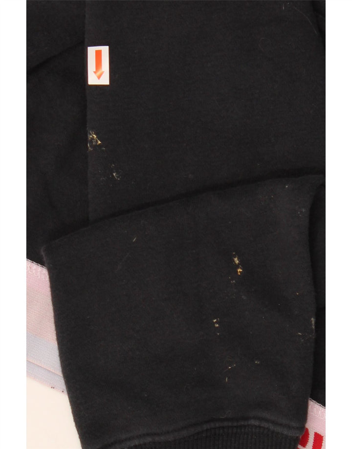 LEVI'S majica s kapuljačom za djevojčice 11-12 godina crne boje