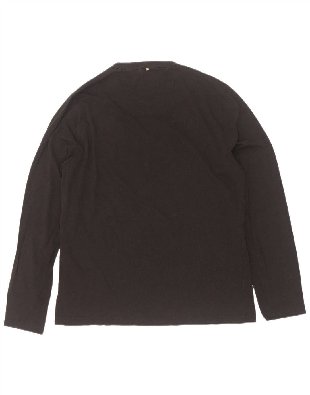 Pretty Green muška majica s dugim rukavima, veliki crni pamuk