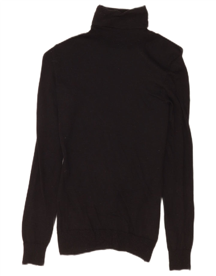 Massimo Dutti Ženski pulover s rol izrezom UK 8 Mali crni