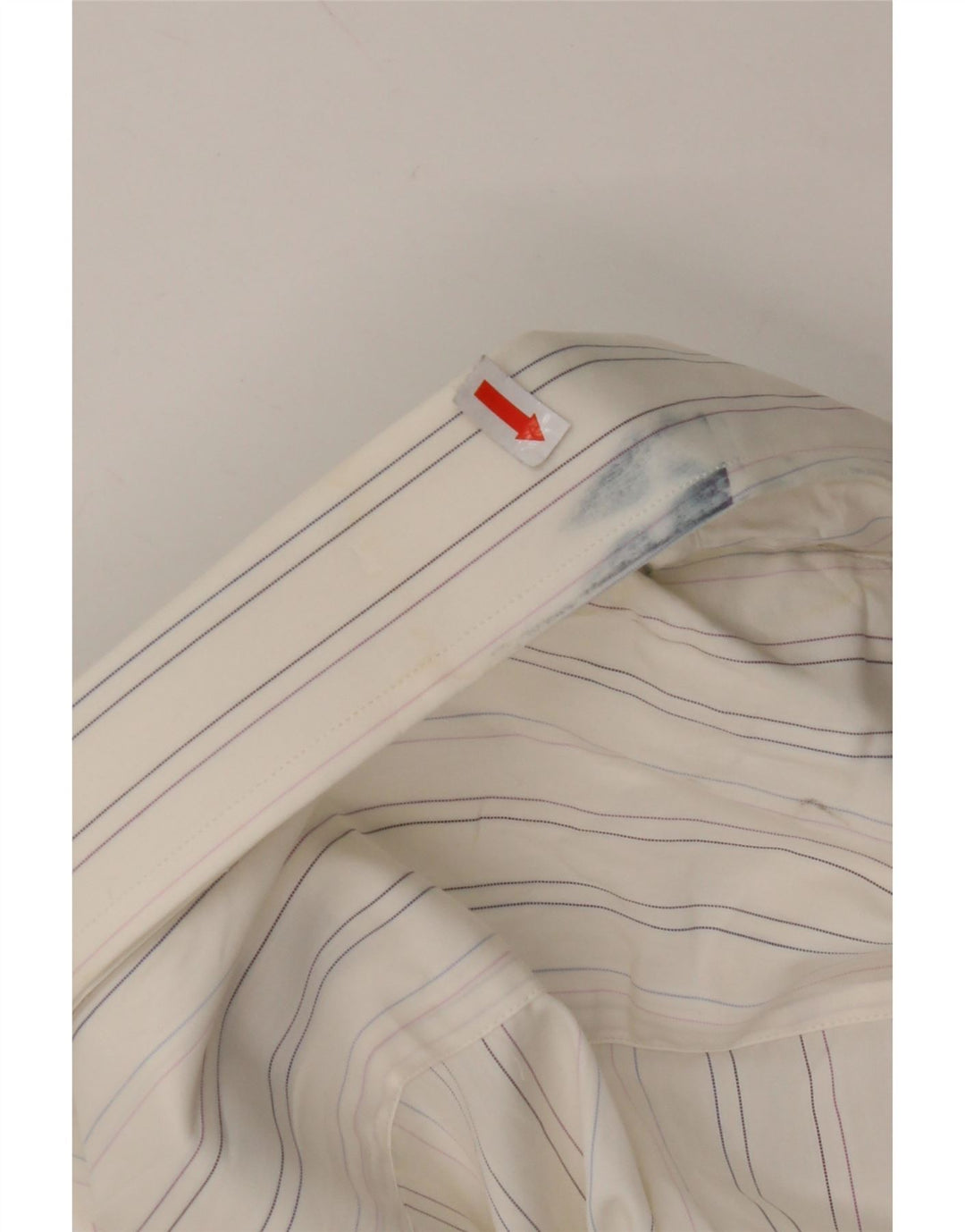 MASSIMO DUTTI Muška košulja, veličina 43, pamuk na velike bijele pruge