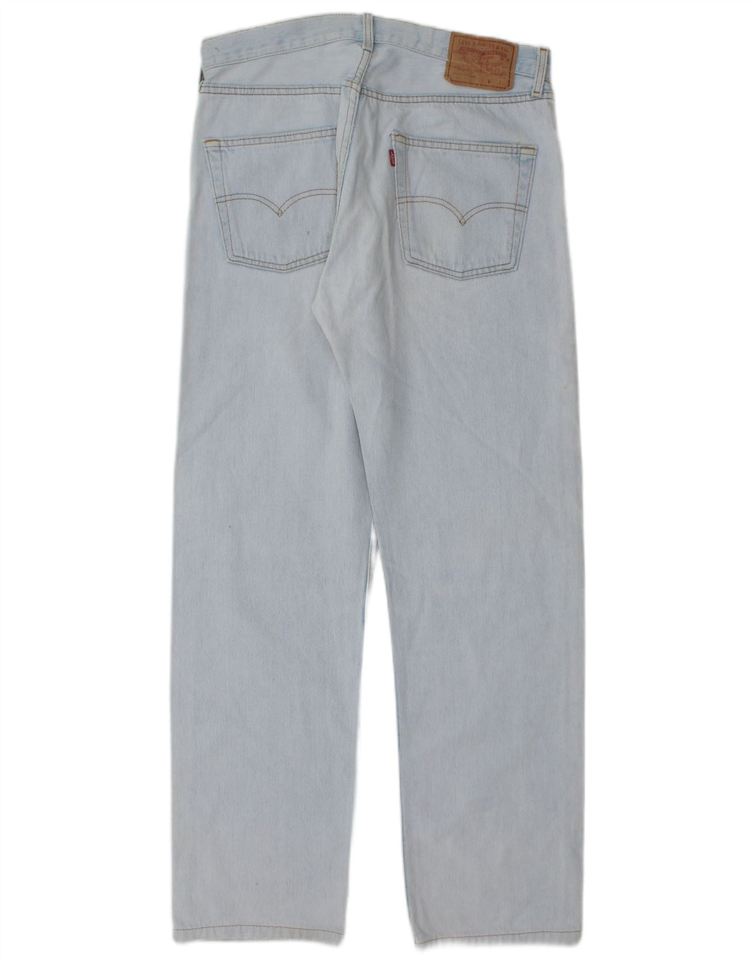 Levi's muške 501 ravne traperice W33 L30 plavi pamuk