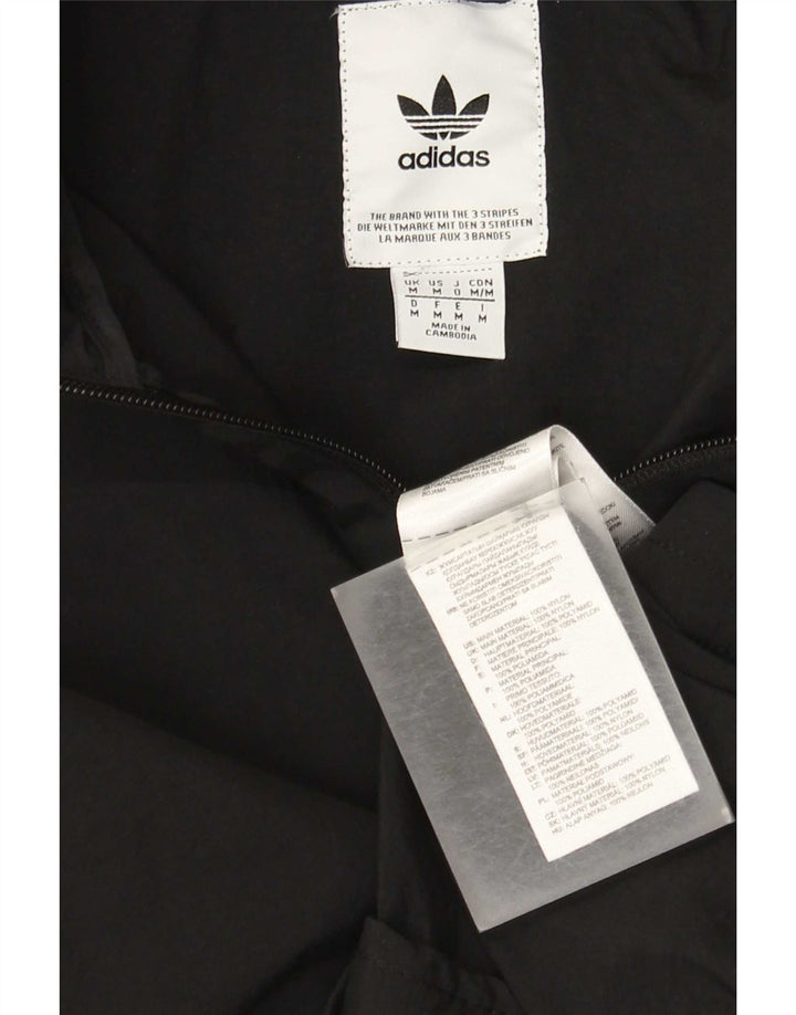 Adidas muška trenirka s kapuljačom, gornja jakna, srednji crni najlon