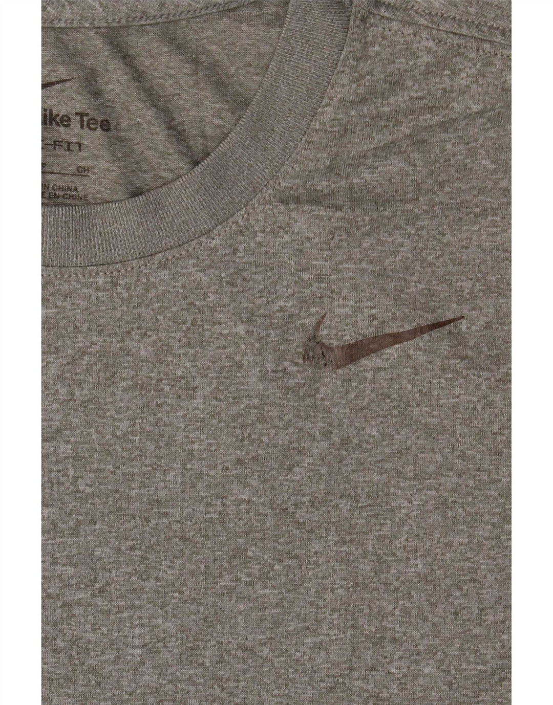 Nike Dri Fit majica kratkih rukava Mali sivi flekasti poliester
