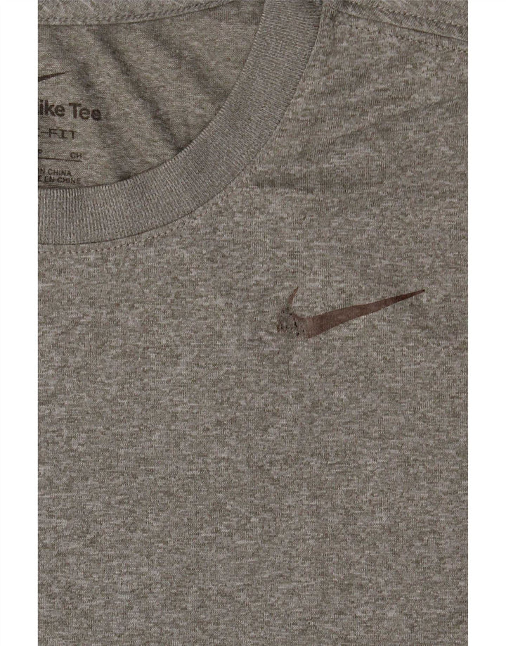 Nike Dri Fit majica kratkih rukava Mali sivi flekasti poliester