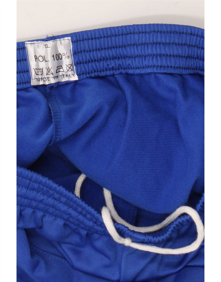 Vintage trenirke za dječake 15-16 godina XL plavi poliester
